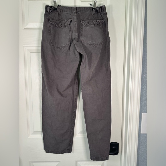 J. Galt Brandy Melville Grey Cargo Utility Style Pants Low Rise Womens Size 26 - Picture 5 of 9